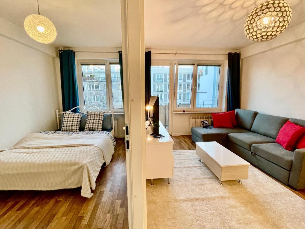 Decor 2 Metro Fast Wifi 55'Tv Netflix Hbo Cozy Apartment Warsaw Ngoại thất bức ảnh